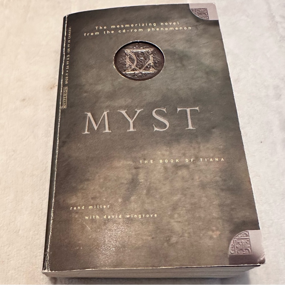 Book 2 of the Myst series based on video game by Rand Miller